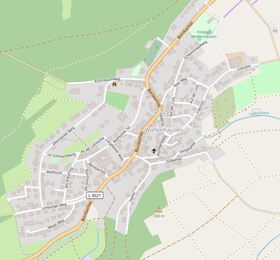 Open Streetmap Karte von Wolfenhausen