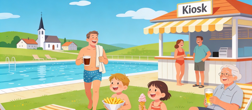 Wir suchen den neuen Kiosk-Pächter für unser schönes Schwimmbad