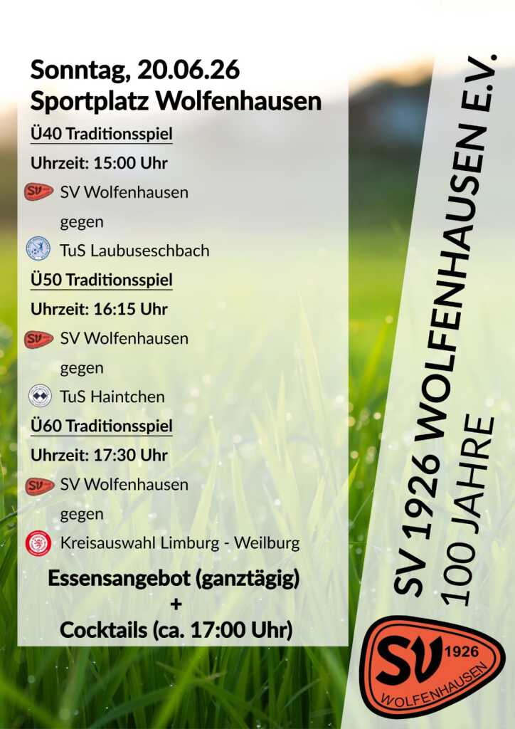 20.06.2026 100 Jahre SV Wolfenhausen 01