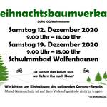 Weihnachtsbaumverkauf am 12. und 19. Dezember