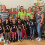 Kindergarten Abschlussklasse in der Weilburger Bücherei.